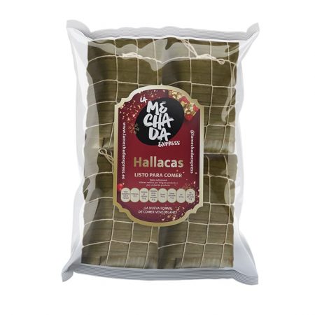Hallacas venezolanas caseras tradicionales de Navidad
